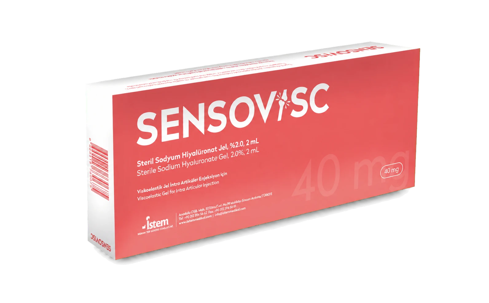 SENSOVISC 40 мг